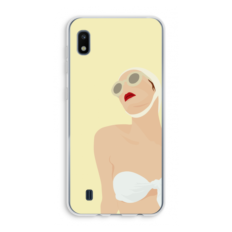 Summer: Samsung Galaxy A10 Transparant Hoesje