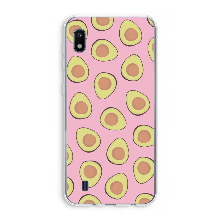 Dancing avocados: Samsung Galaxy A10 Transparant Hoesje