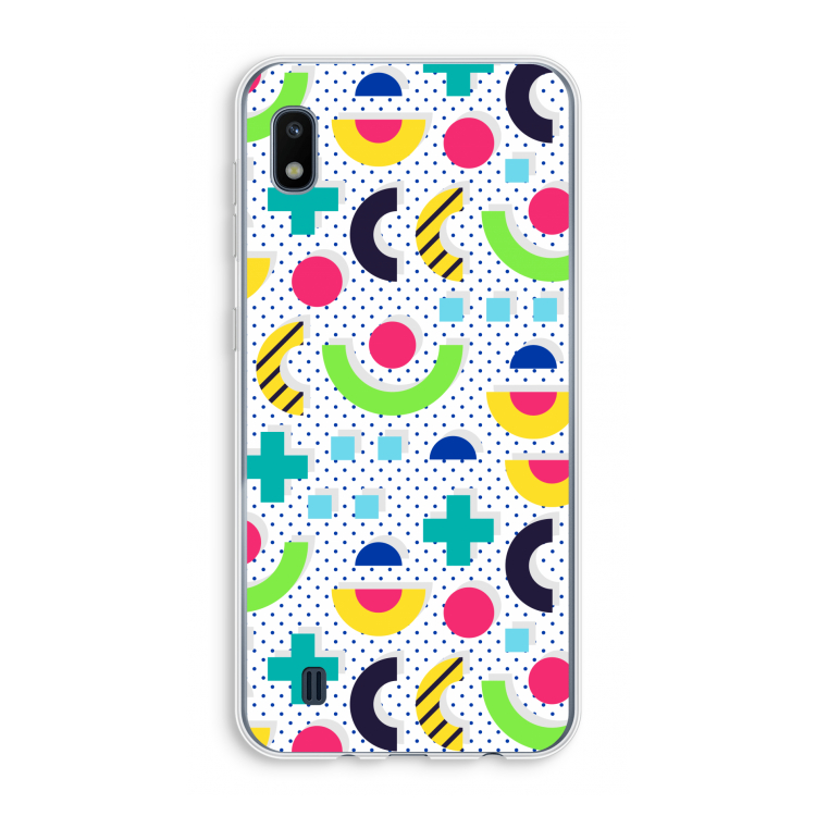 8-bit N°1: Samsung Galaxy A10 Transparant Hoesje