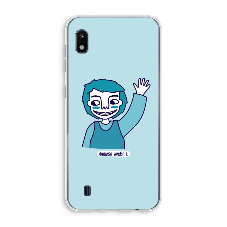 Zwaai: Samsung Galaxy A10 Transparant Hoesje