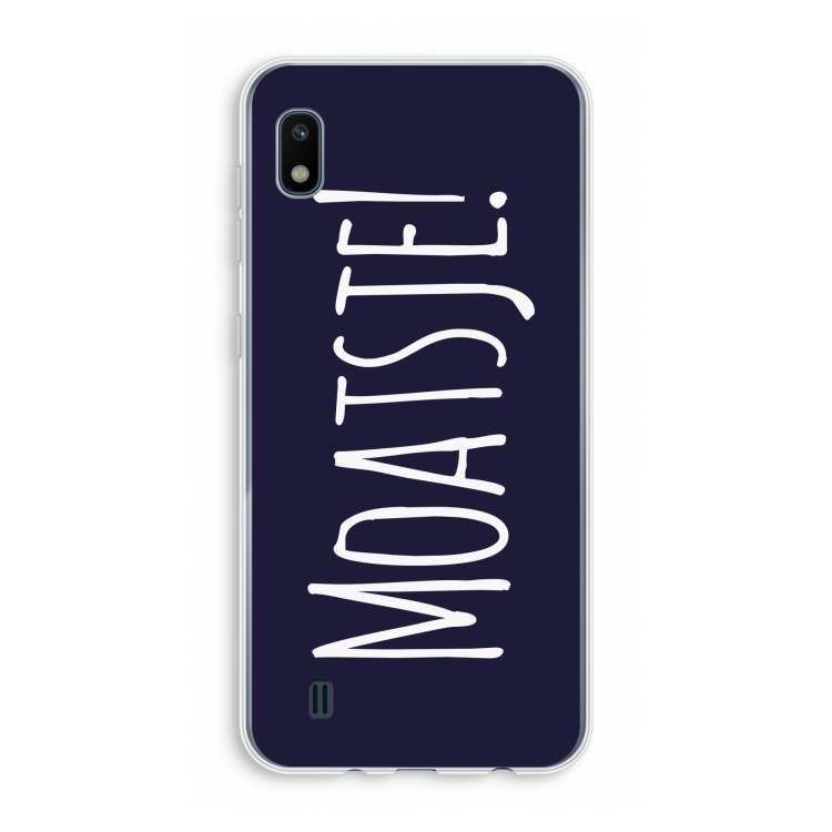 Moatsje!: Samsung Galaxy A10 Transparant Hoesje