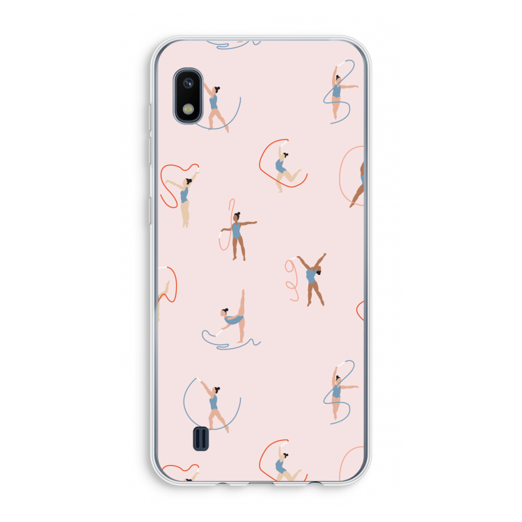 Dancing #3: Samsung Galaxy A10 Transparant Hoesje