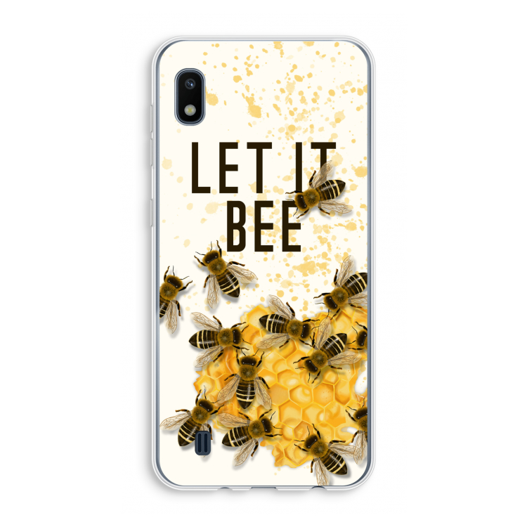 Let it bee: Samsung Galaxy A10 Transparant Hoesje
