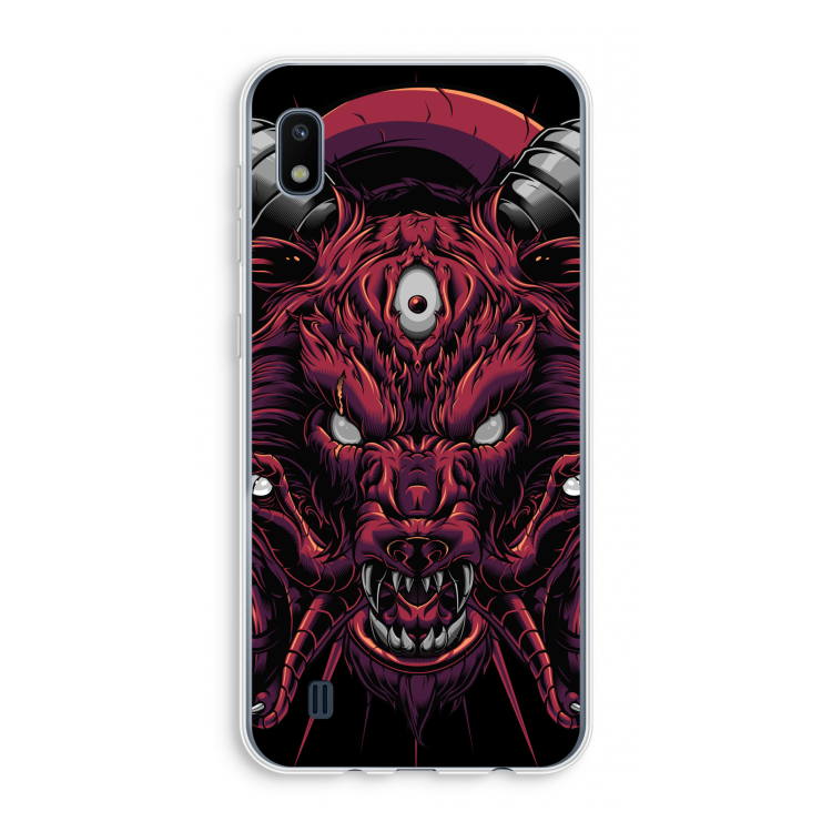 Hell Hound and Serpents: Samsung Galaxy A10 Transparant Hoesje