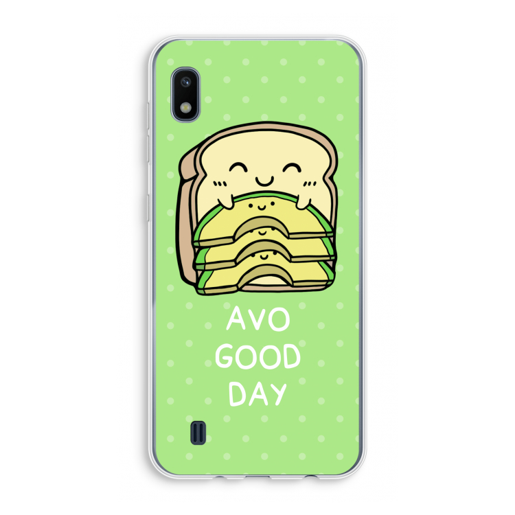 Avo Good Day: Samsung Galaxy A10 Transparant Hoesje