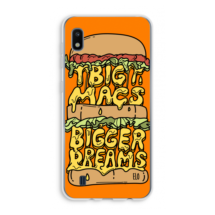 Big Macs Bigger Dreams: Samsung Galaxy A10 Transparant Hoesje