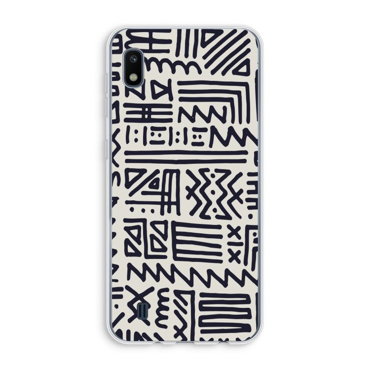Marrakech print: Samsung Galaxy A10 Transparant Hoesje