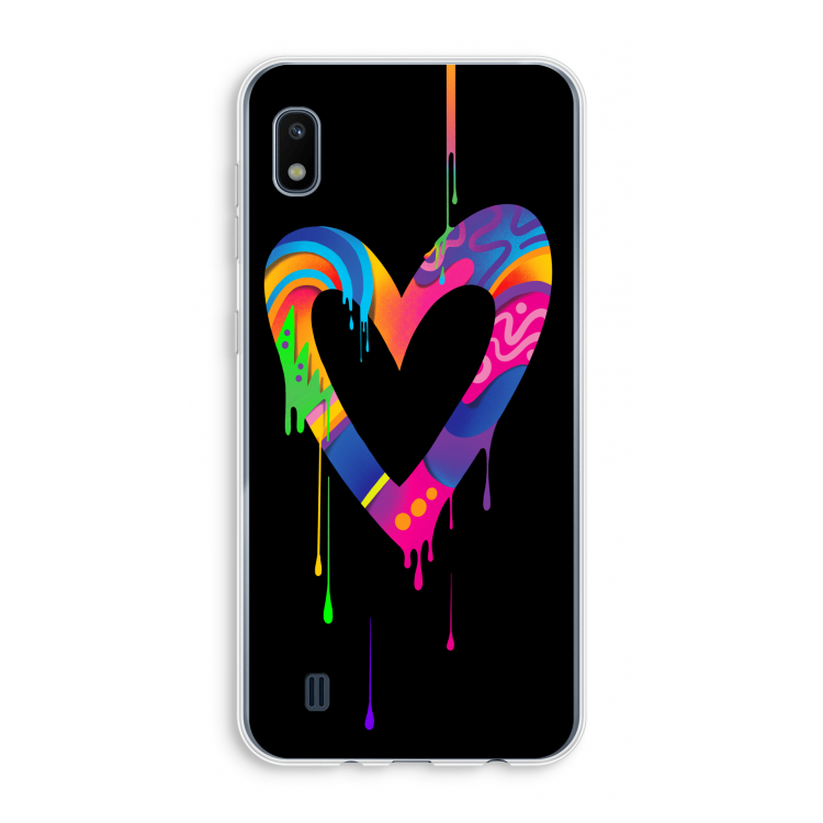 Melts My Heart: Samsung Galaxy A10 Transparant Hoesje