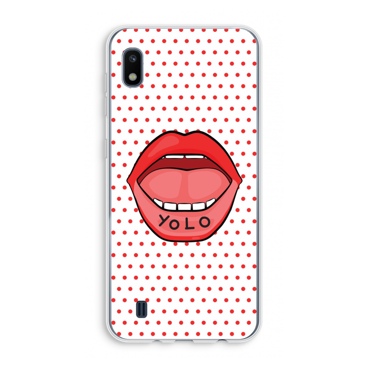 Yolo Denise: Samsung Galaxy A10 Transparant Hoesje
