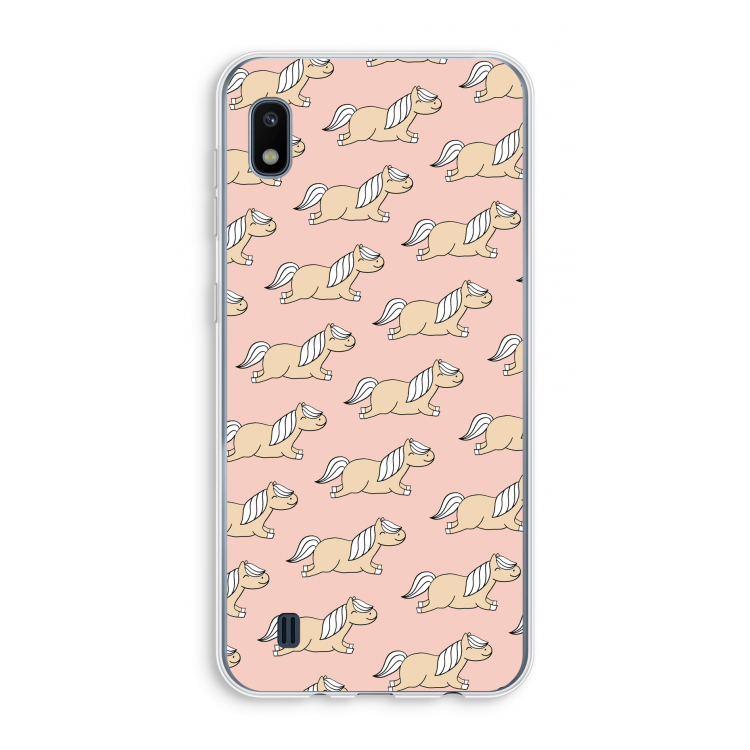Ponys: Samsung Galaxy A10 Transparant Hoesje