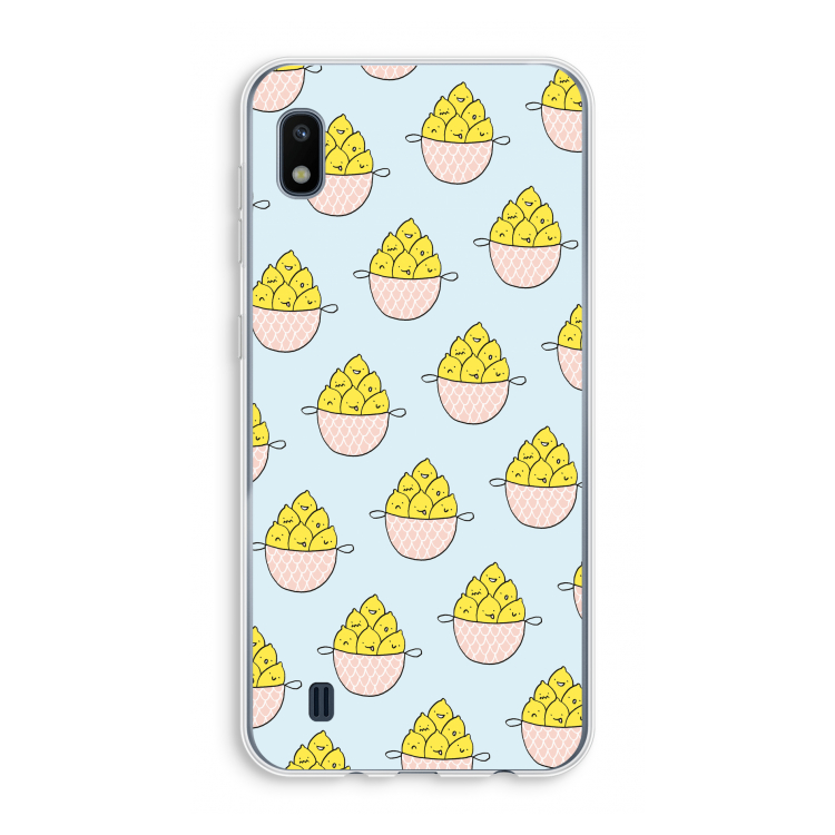 Citroenen: Samsung Galaxy A10 Transparant Hoesje