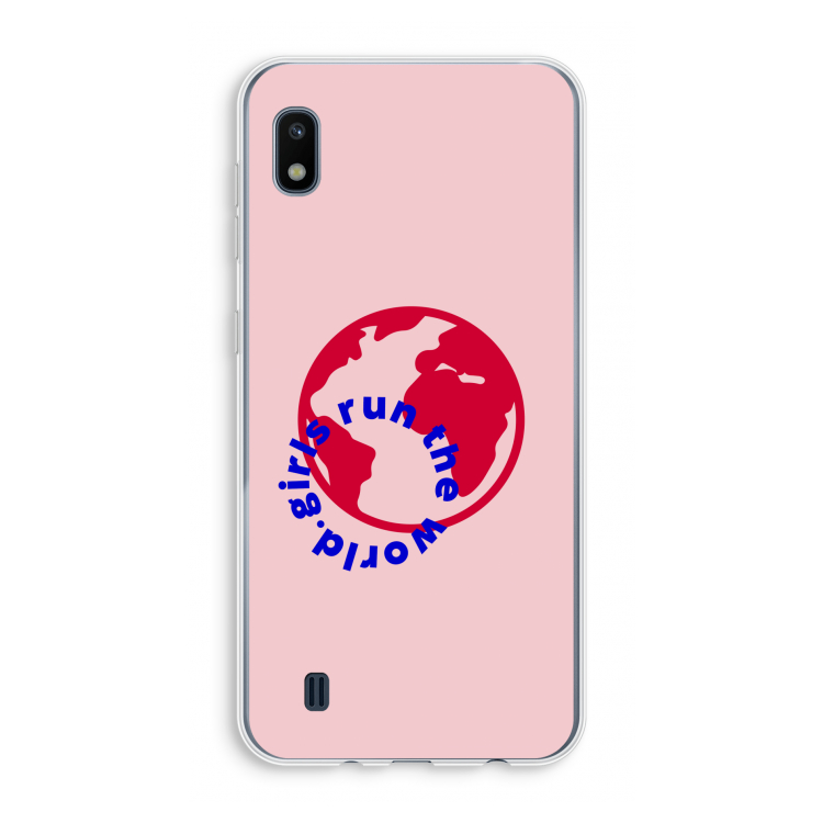 Run The World: Samsung Galaxy A10 Transparant Hoesje