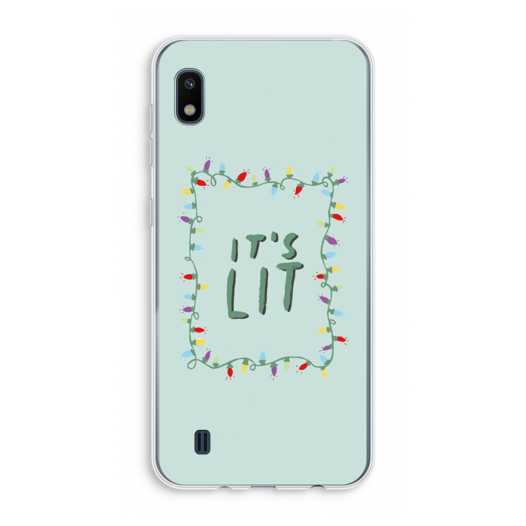 It's Lit: Samsung Galaxy A10 Transparant Hoesje