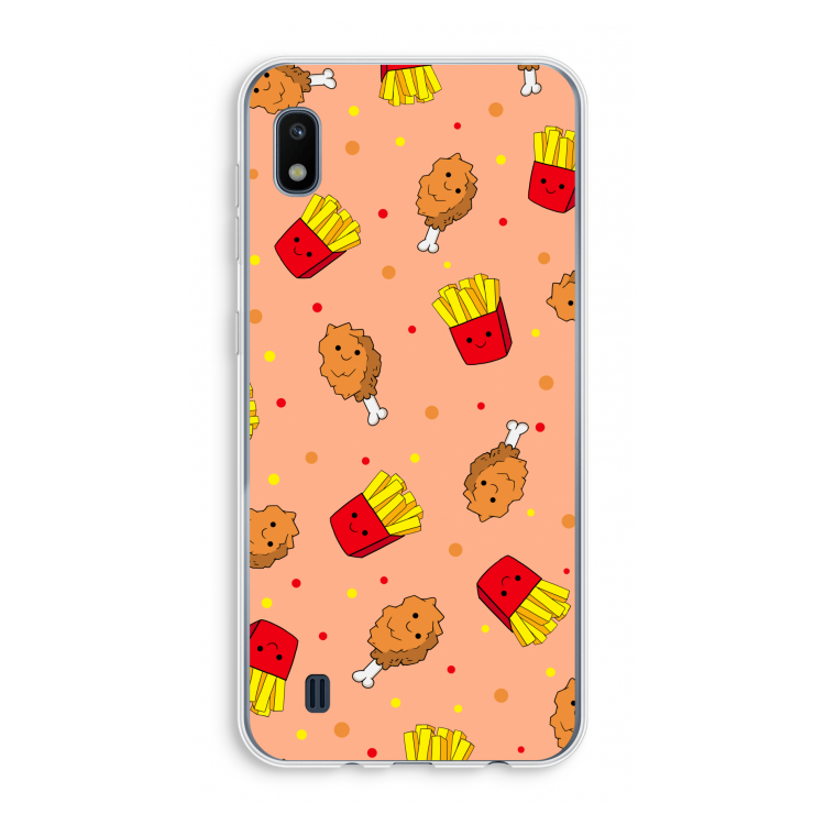 Chicken 'n Fries: Samsung Galaxy A10 Transparant Hoesje