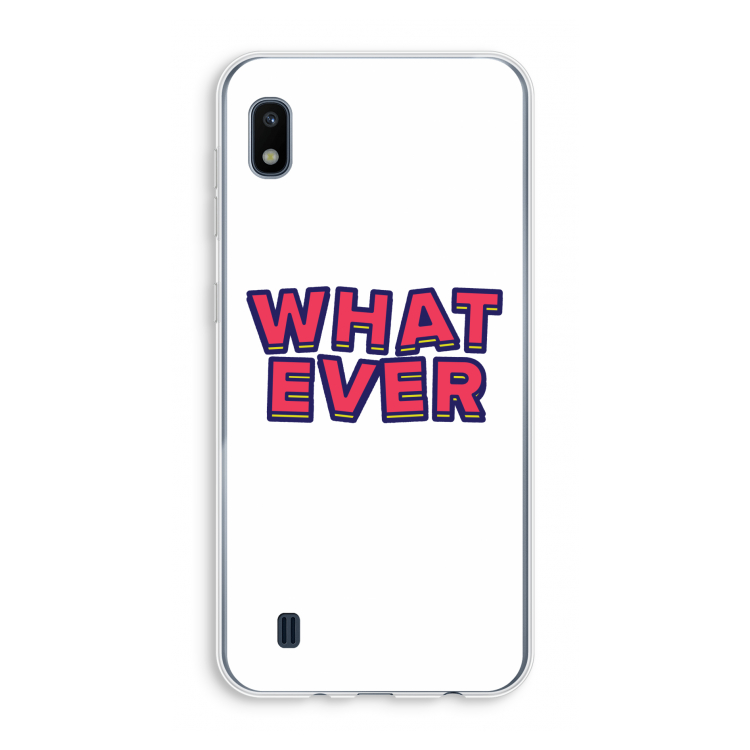 Whatever: Samsung Galaxy A10 Transparant Hoesje