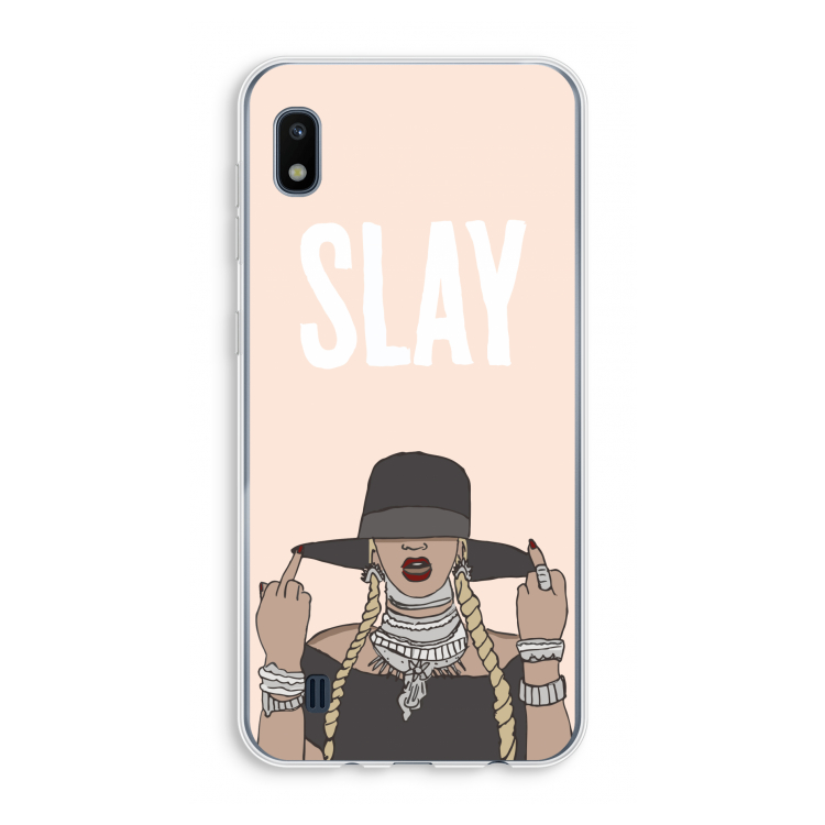 Slay All Day: Samsung Galaxy A10 Transparant Hoesje