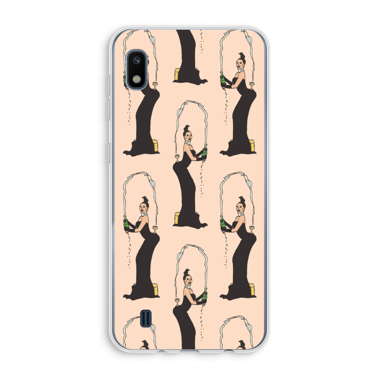 Pop Some Kim: Samsung Galaxy A10 Transparant Hoesje
