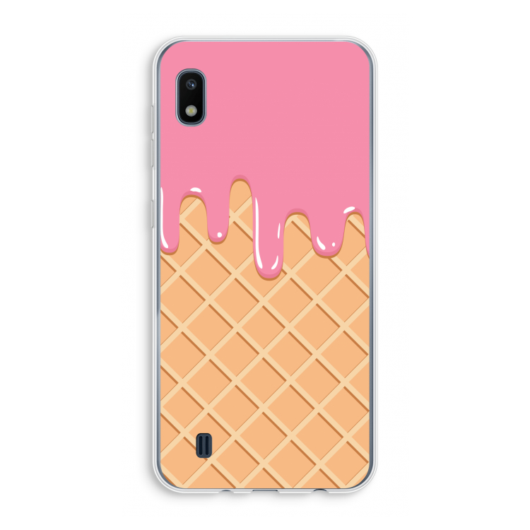 Ice cream: Samsung Galaxy A10 Transparant Hoesje