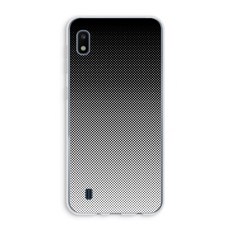 Musketon Halftone: Samsung Galaxy A10 Transparant Hoesje