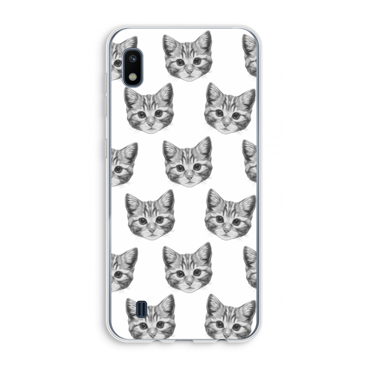Kitten: Samsung Galaxy A10 Transparant Hoesje