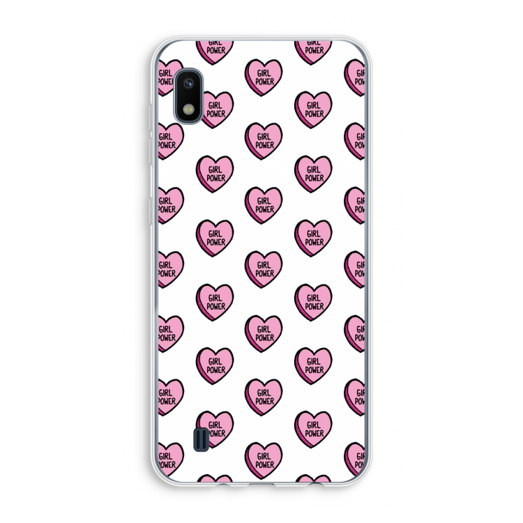 GIRL POWER: Samsung Galaxy A10 Transparant Hoesje