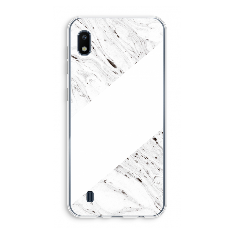 Biggest stripe: Samsung Galaxy A10 Transparant Hoesje