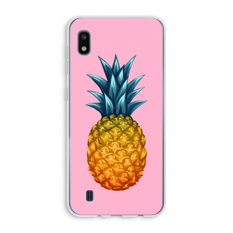 Grote ananas: Samsung Galaxy A10 Transparant Hoesje
