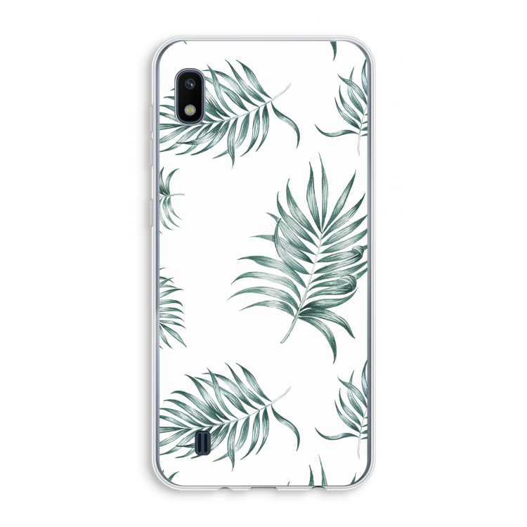 Simple leaves: Samsung Galaxy A10 Transparant Hoesje