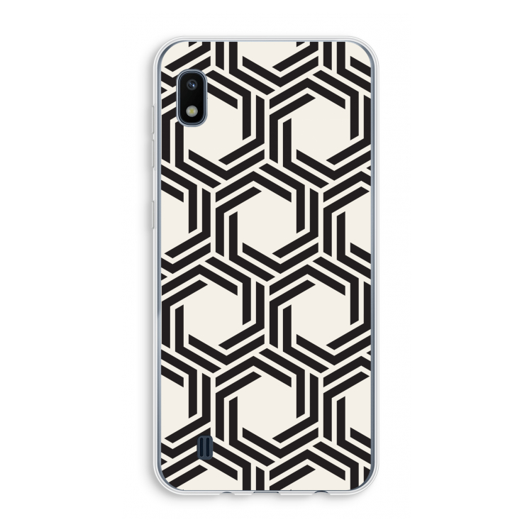Geometrisch patroon: Samsung Galaxy A10 Transparant Hoesje