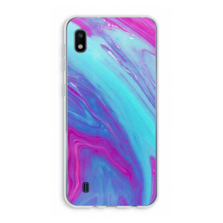 Zweverige regenboog: Samsung Galaxy A10 Transparant Hoesje