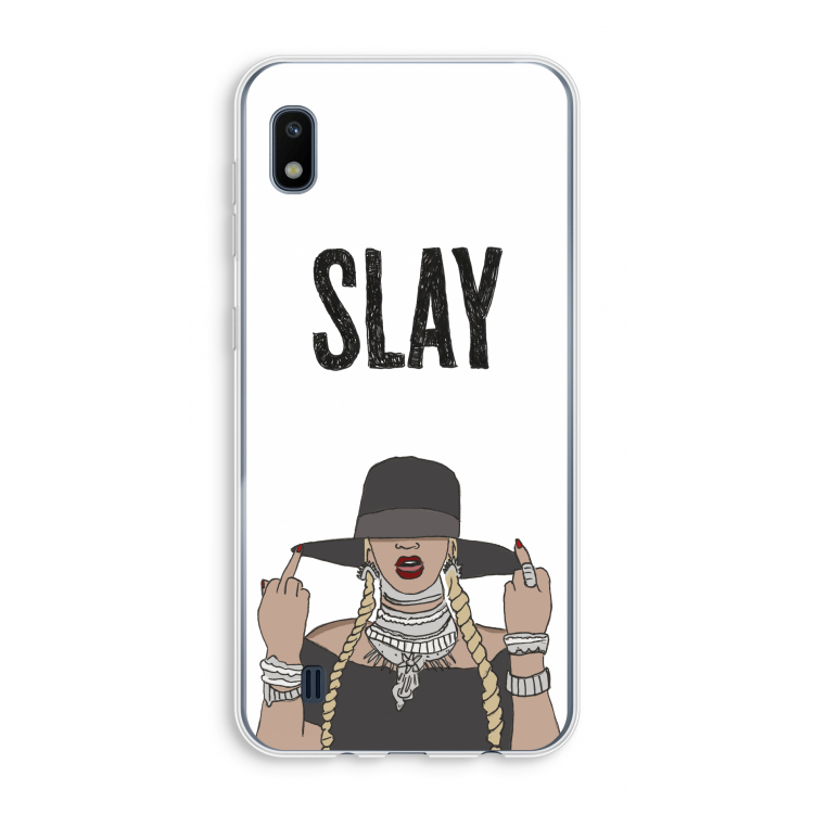 Slay All Day: Samsung Galaxy A10 Transparant Hoesje