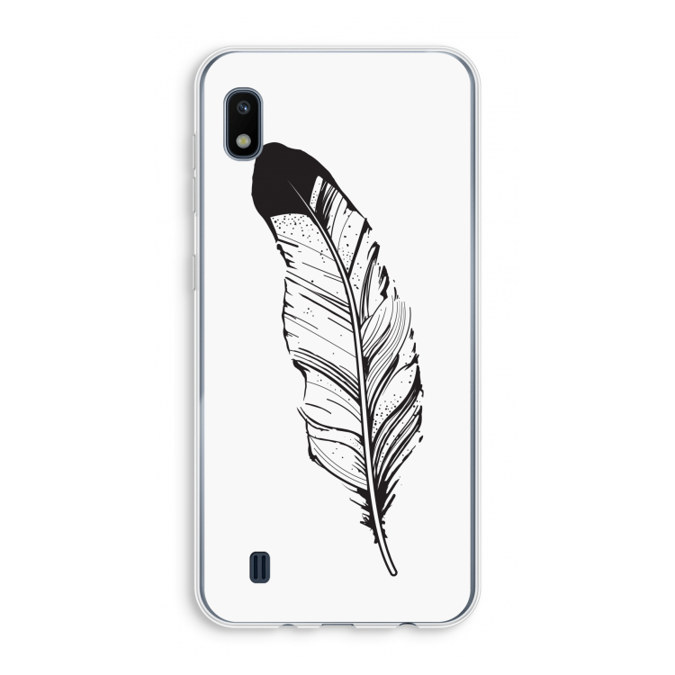 Pluim: Samsung Galaxy A10 Transparant Hoesje