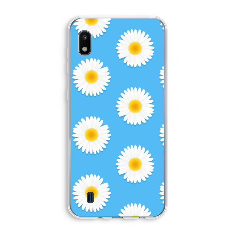 Margrietjes: Samsung Galaxy A10 Transparant Hoesje