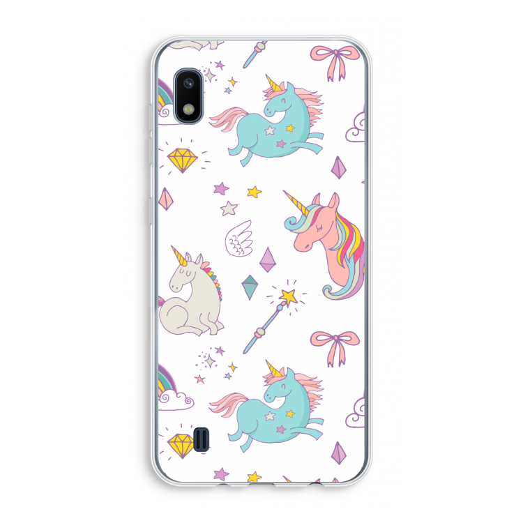 Fantasiewereld: Samsung Galaxy A10 Transparant Hoesje
