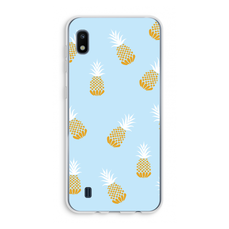 Ananasjes: Samsung Galaxy A10 Transparant Hoesje