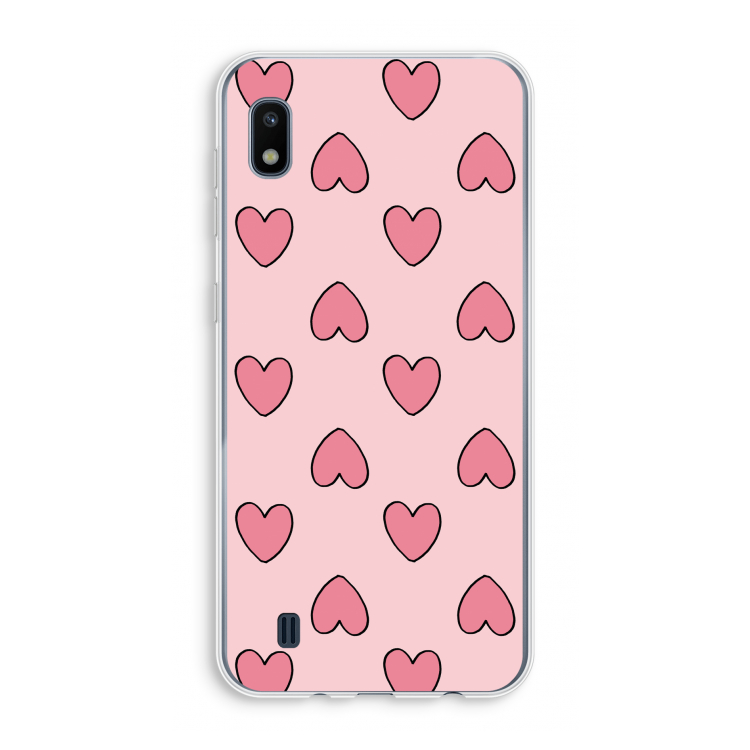 Ondersteboven verliefd: Samsung Galaxy A10 Transparant Hoesje