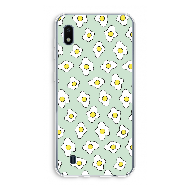 Spiegeleitjes: Samsung Galaxy A10 Transparant Hoesje