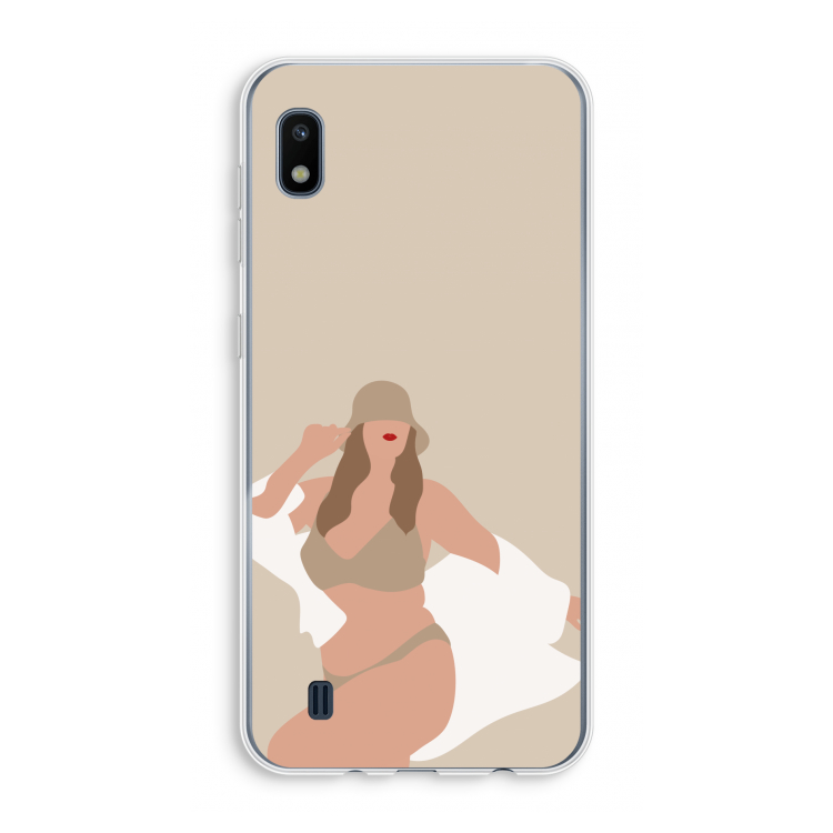 One of a kind: Samsung Galaxy A10 Transparant Hoesje