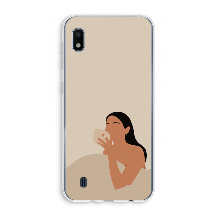 Fresh coffee: Samsung Galaxy A10 Transparant Hoesje
