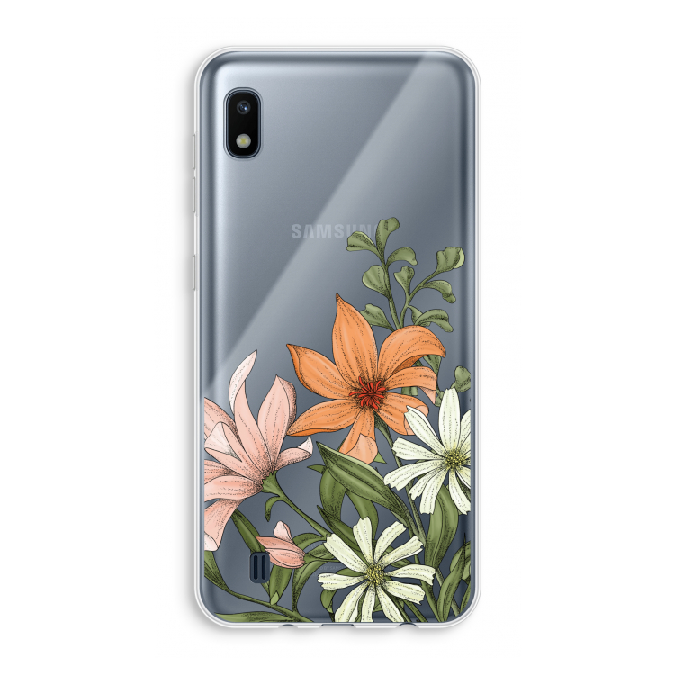 Floral bouquet: Samsung Galaxy A10 Transparant Hoesje