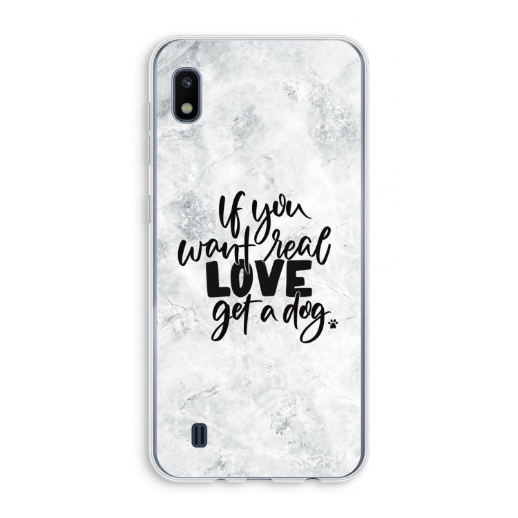 Partner in crime: Samsung Galaxy A10 Transparant Hoesje