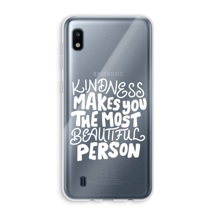 The prettiest: Samsung Galaxy A10 Transparant Hoesje