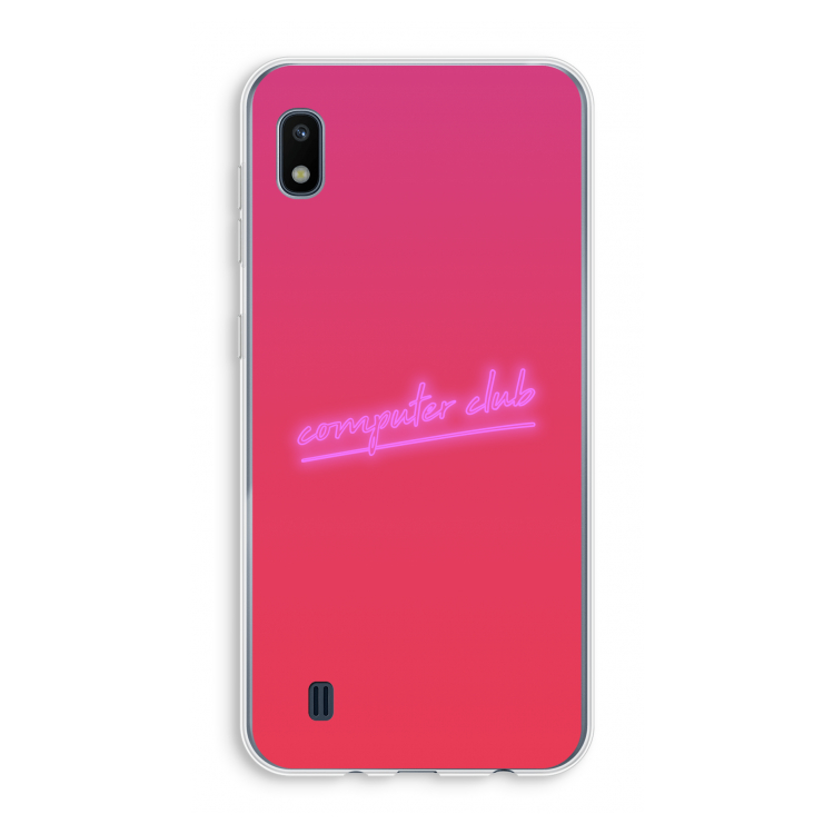 Vice Glow: Samsung Galaxy A10 Transparant Hoesje