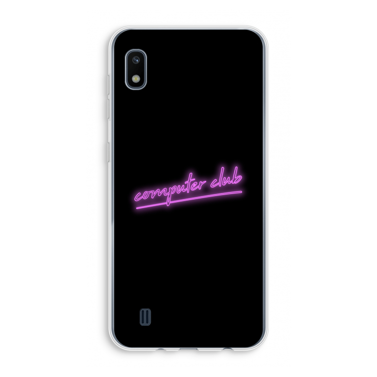Vice Black: Samsung Galaxy A10 Transparant Hoesje