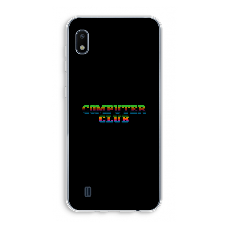 Retro: Samsung Galaxy A10 Transparant Hoesje