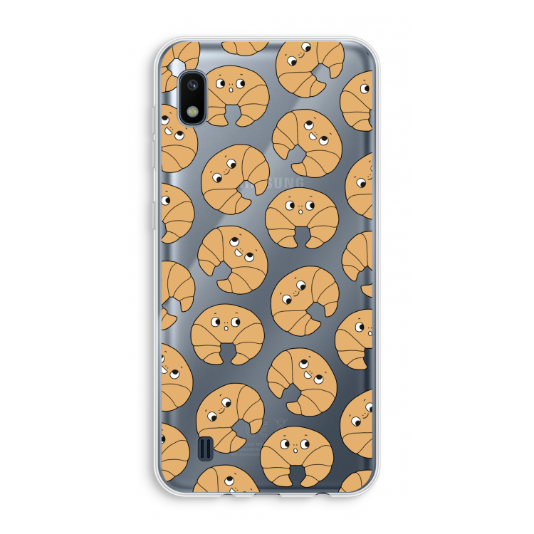 Croissant: Samsung Galaxy A10 Transparant Hoesje
