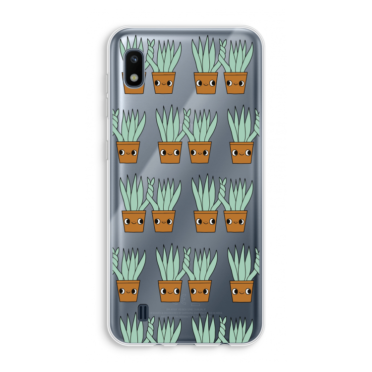 Sansevieria: Samsung Galaxy A10 Transparant Hoesje