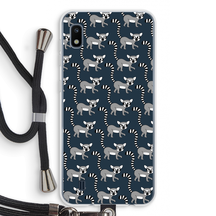 Makis: Samsung Galaxy A10 Transparant Hoesje met koord