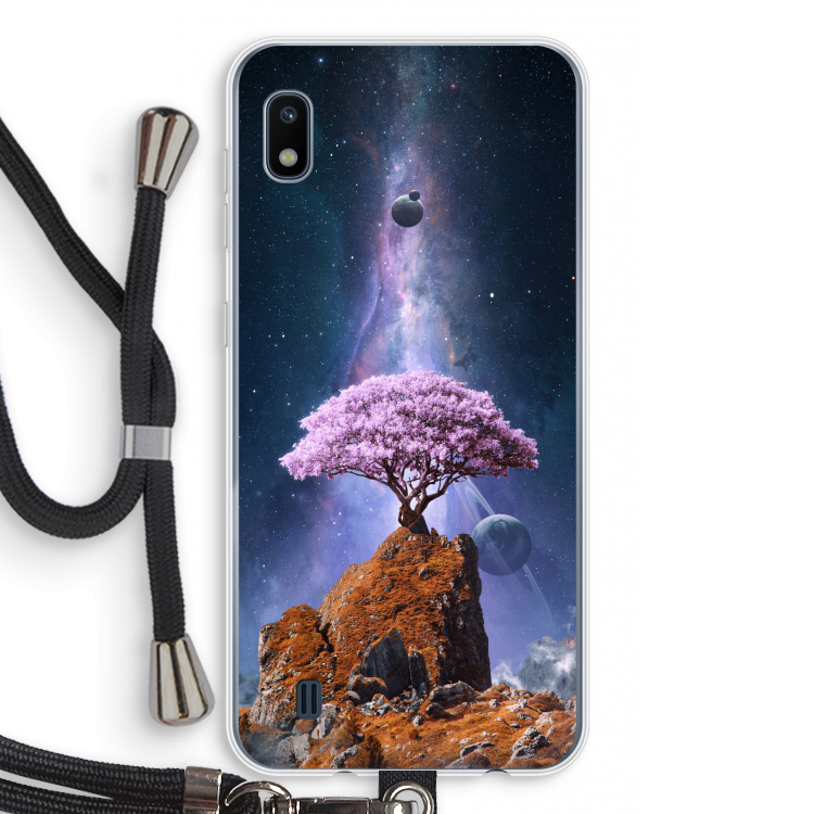 Ambition: Samsung Galaxy A10 Transparant Hoesje met koord