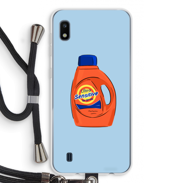 Ultra Sensitive: Samsung Galaxy A10 Transparant Hoesje met koord